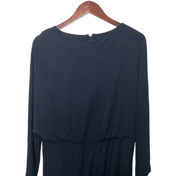 Marie Oliver New Layla Black Dress Women’s Size Medium Dolman Sleeve Pockets - Picture 8 of 13